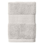  Signature Soft Solid 6 Piece Towel Set,Soft Silver