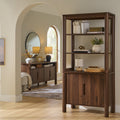  Adlin Bookcase, Walnut Finish