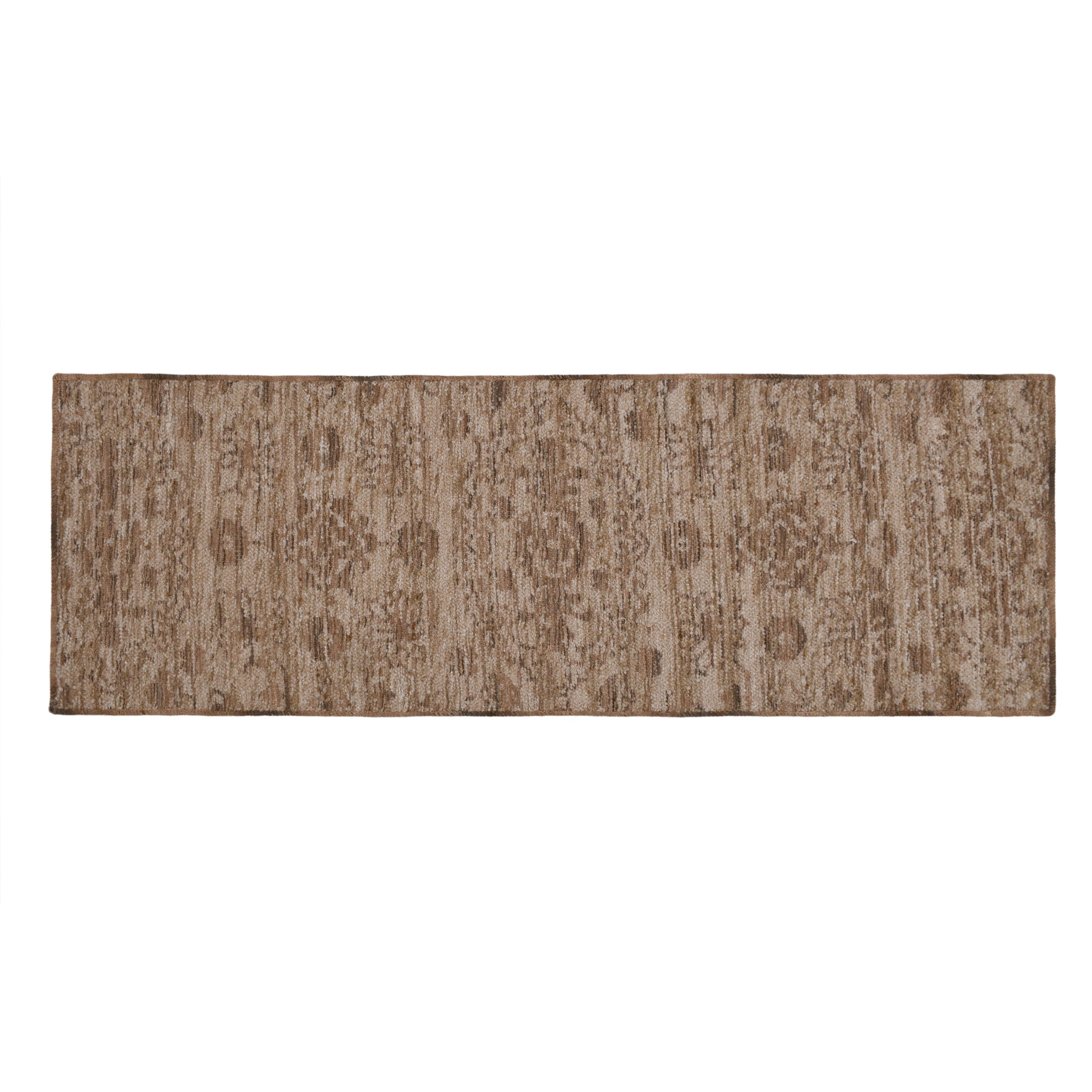 Better Home & Gardens Arty Medallion Runner, 2' x 6', Brown