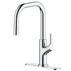 Homora™ Sleek Simplicity Matte Black Pull Down Kitchen Faucet