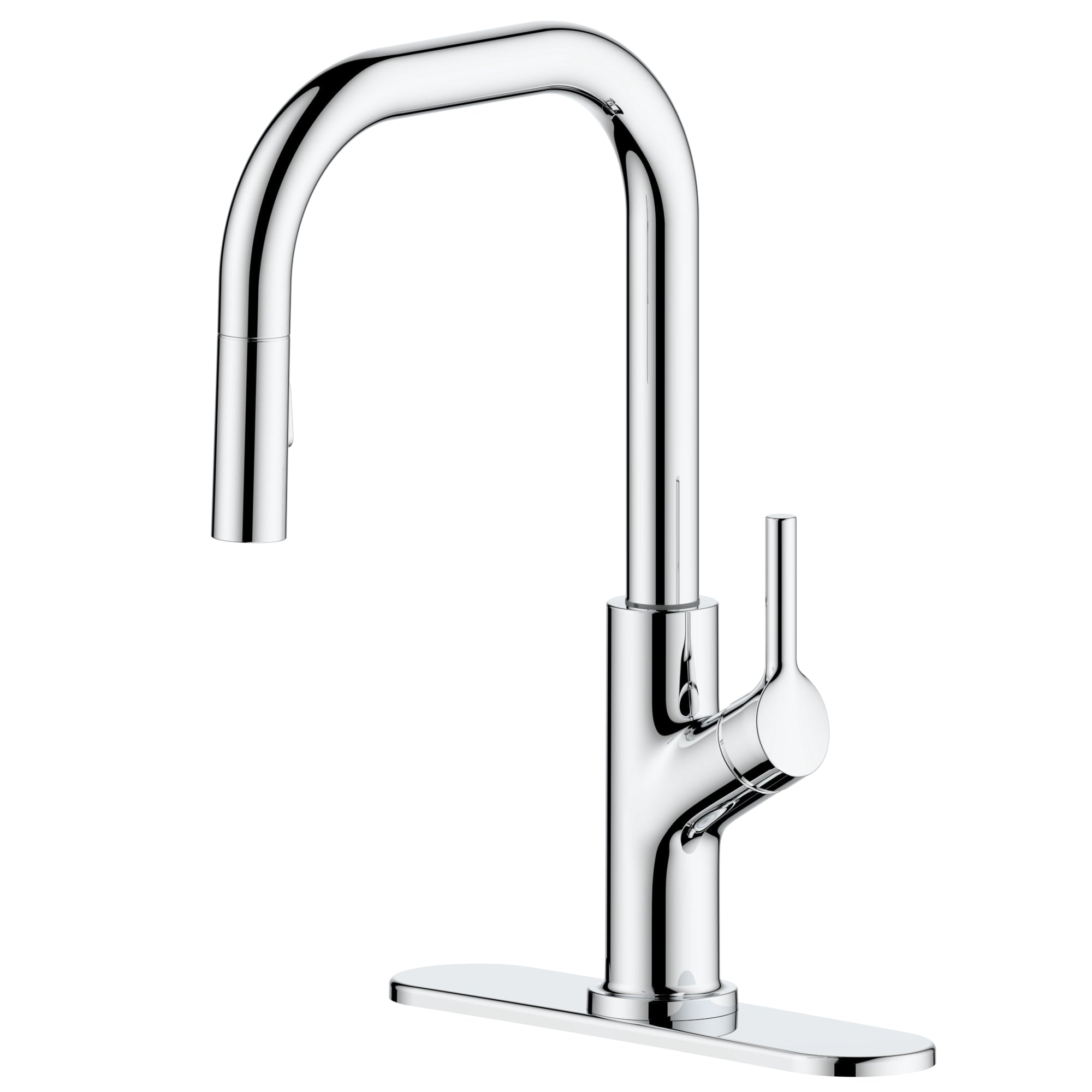 Homora™ Sleek Simplicity Matte Black Pull Down Kitchen Faucet