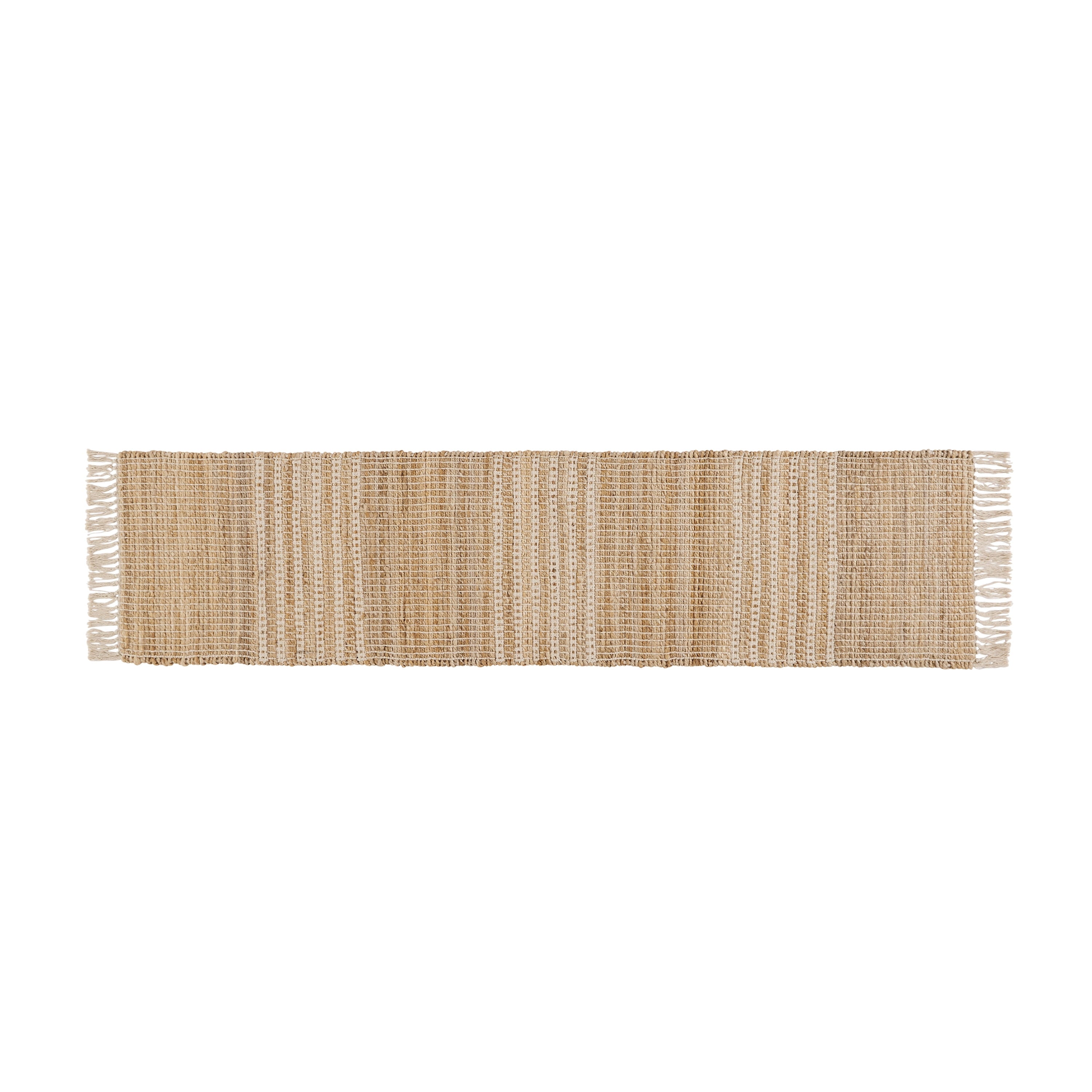  Sharma Jute 7' Indoor Runner Rug