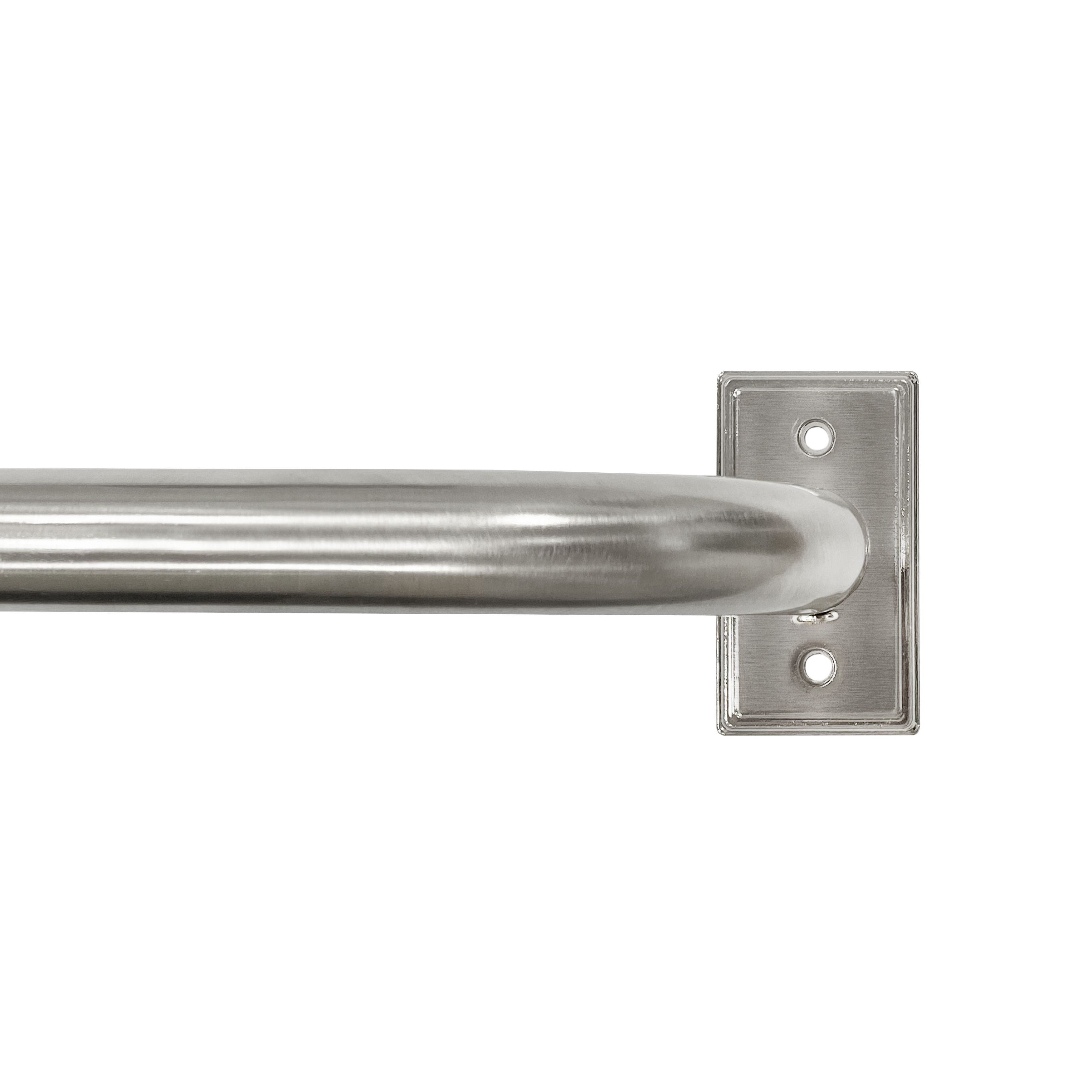 Homora™ 1 Brass Metal French Wrap Curtain Rod 42-120