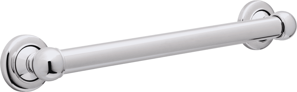  16" ADA Compliant Bathroom Grab Bar, Chrome