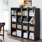 Homora™ 16 Cube Storage Organizer, White Texture