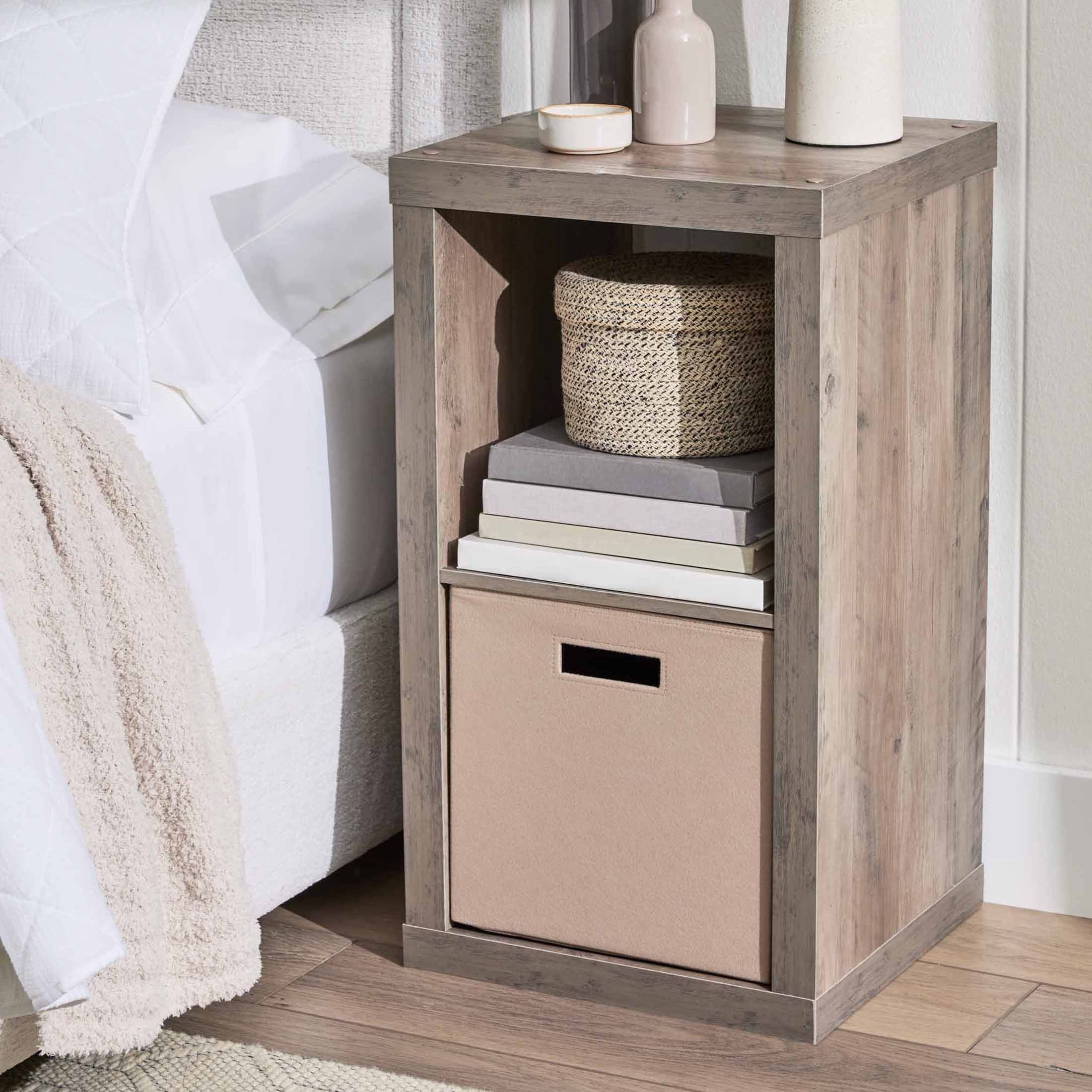 Homora™ 2 Cube Storage Organizer, White Texture