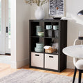 Homora™ 6 Cube Storage Organizer, White Texture