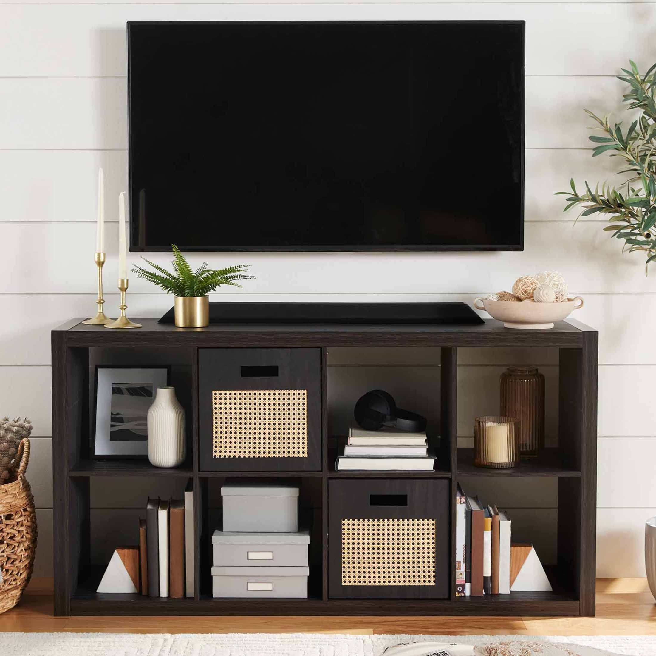 Homora™ 8 Cube Storage Organizer, White Texture