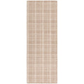 Homora™ Beige Plaid Wool Indoor Area Rug, 7'10"x9'10"