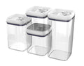  Flip-Tite 4-Pack Square Food Storage Container Set