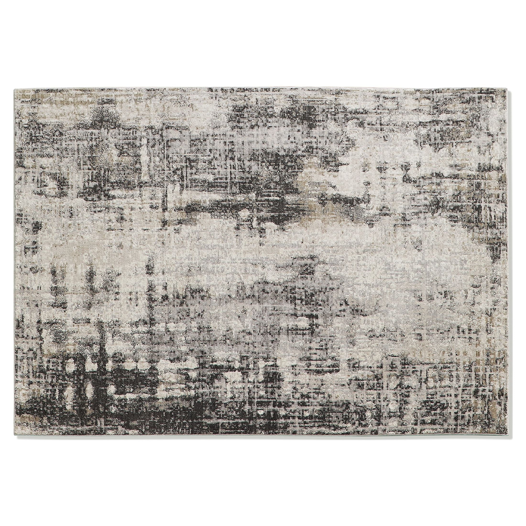Homora™ Navy Abstract Indoor Accent Rug, 20" x 60"