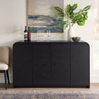  Juliet Sideboard, Rich Black Finish