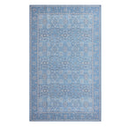  Blue Lillian Dainty Persian Area Rug, 5'x8'