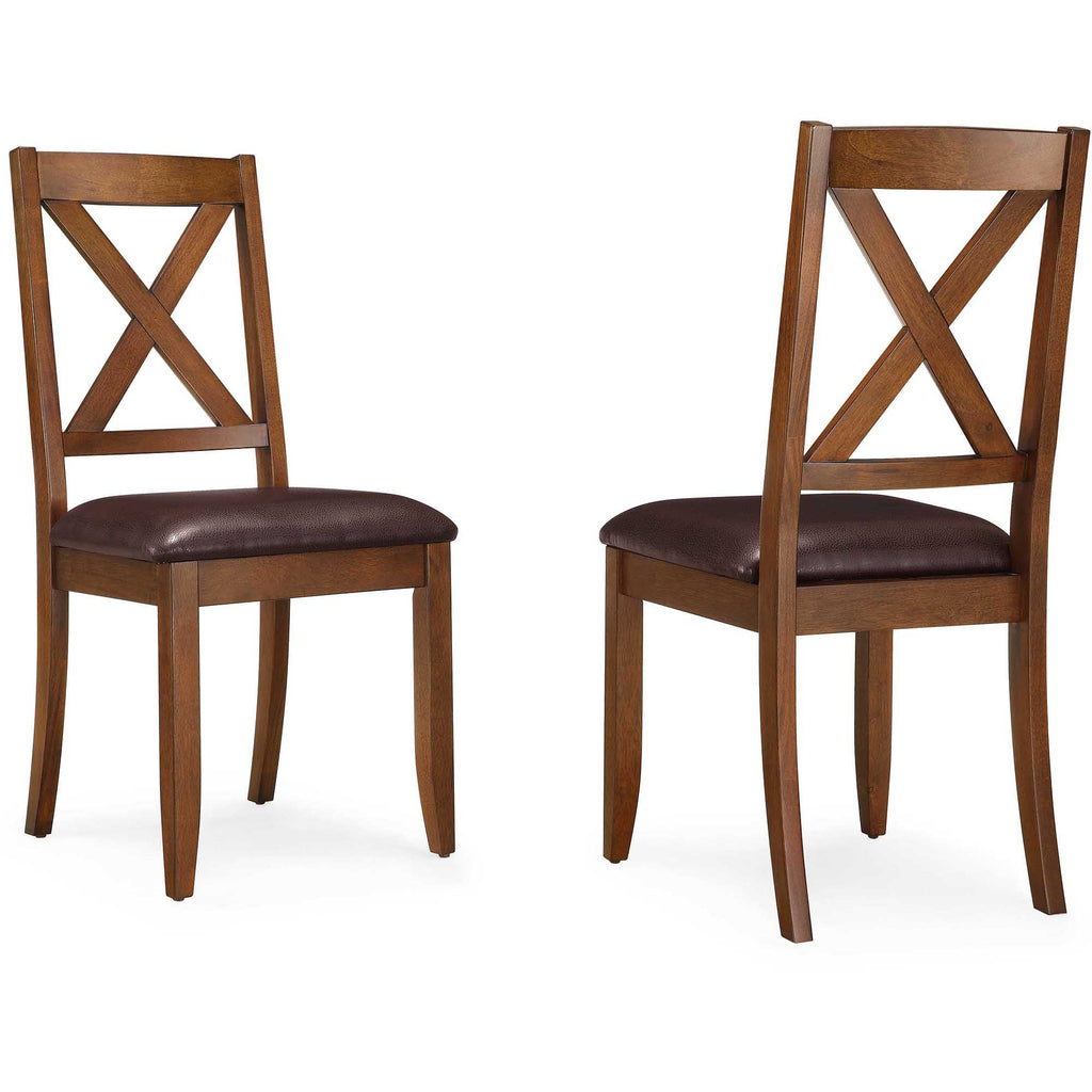  Maddox Crossing Dining Chair, Set of 2, Brown