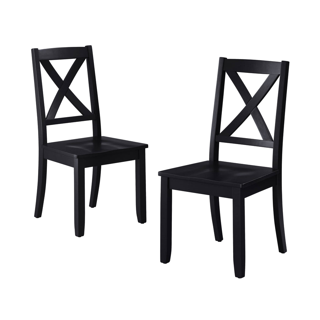  Maddox Crossing Dining Chairs, Set of 2, Black