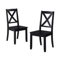  Maddox Crossing Dining Chairs, Set of 2, Black