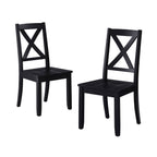  Maddox Crossing Dining Chairs, Set of 2, Black