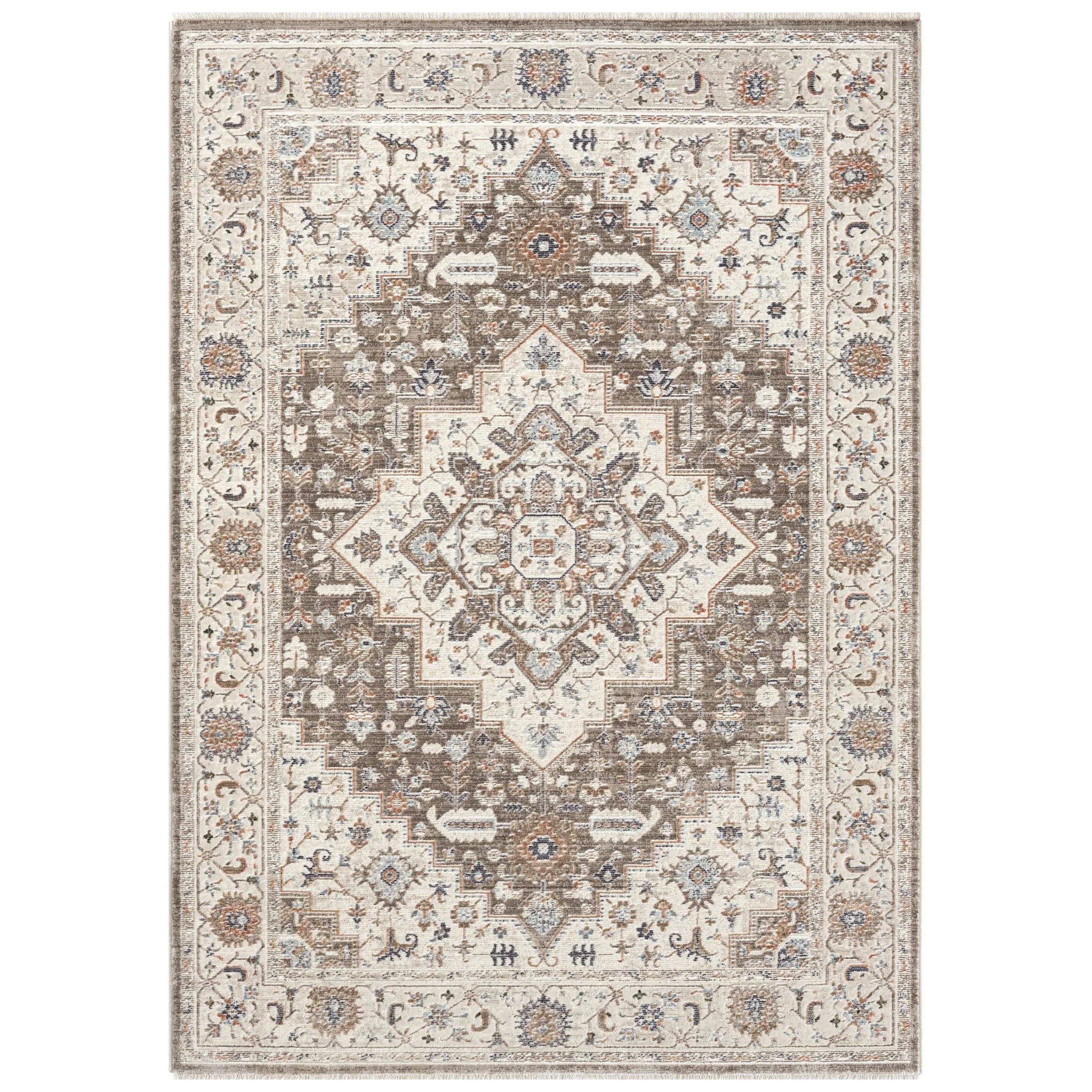  Medallion Indoor Area Rug, Multicolor, 5'x7'2"