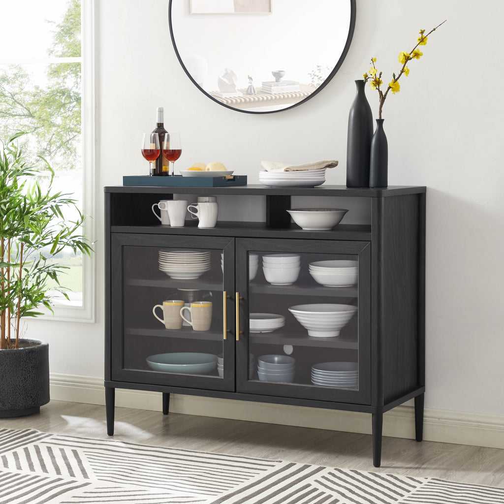   Oaklee Buffet, Black Finish