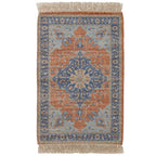  Persian Fringe Indoor Area Rug, Orange, 30"x46"