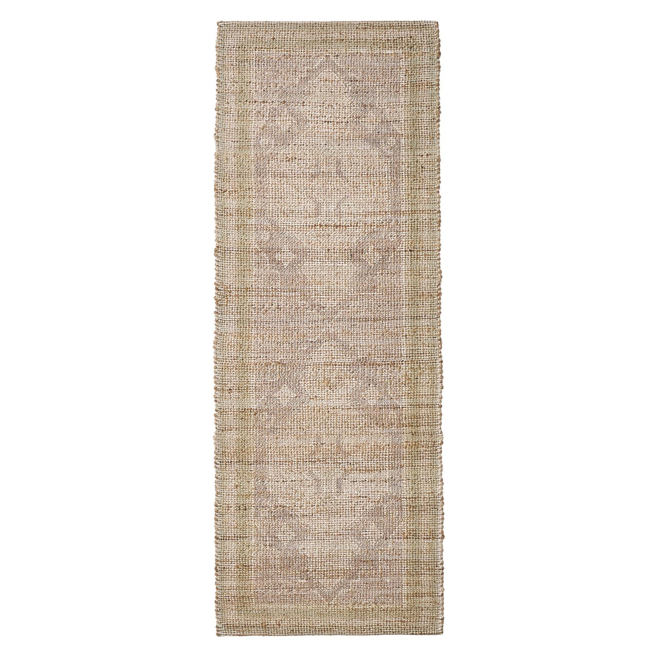  Sage Multi Jute 30" x 84" Persian Runner Rug