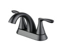 Homora™ Simple Flair 4" Centerset Bathroom Faucet in Satin Nickel
