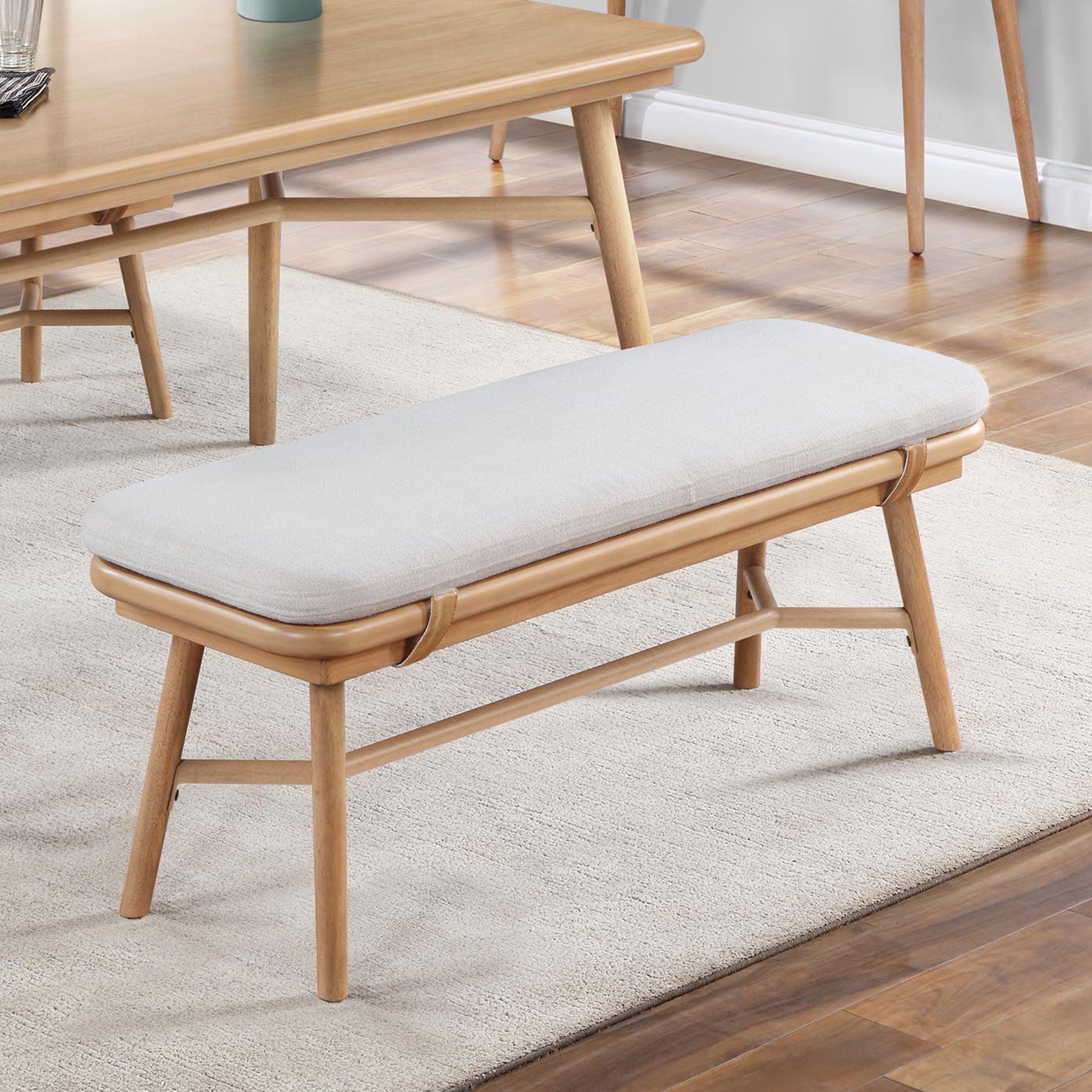 Homora™ Springwood Dining Bench, Charcoal Finish