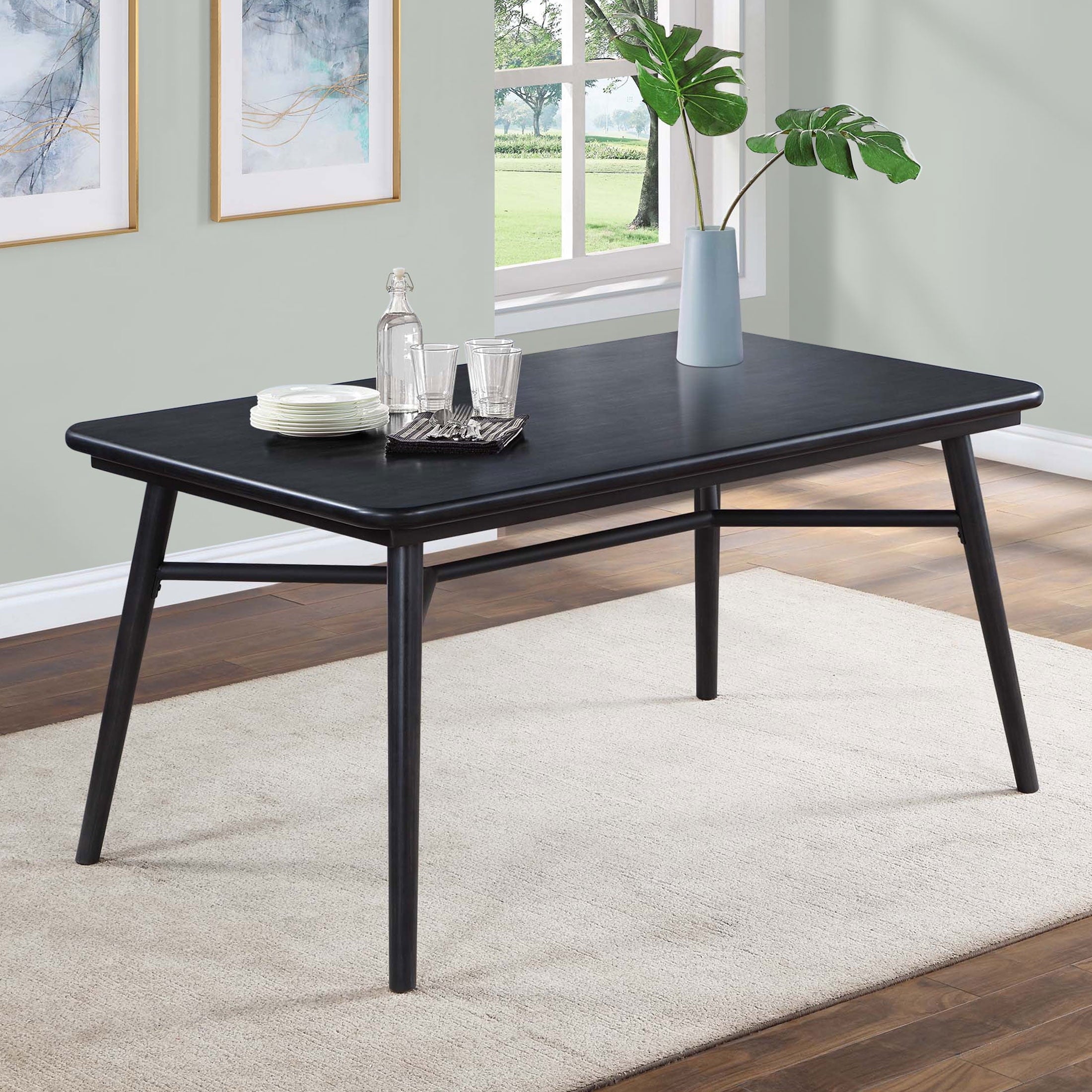 Springwood Dining Table, Charcoal