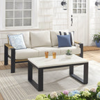  Ventura Outdoor Steel Patio Coffee Table