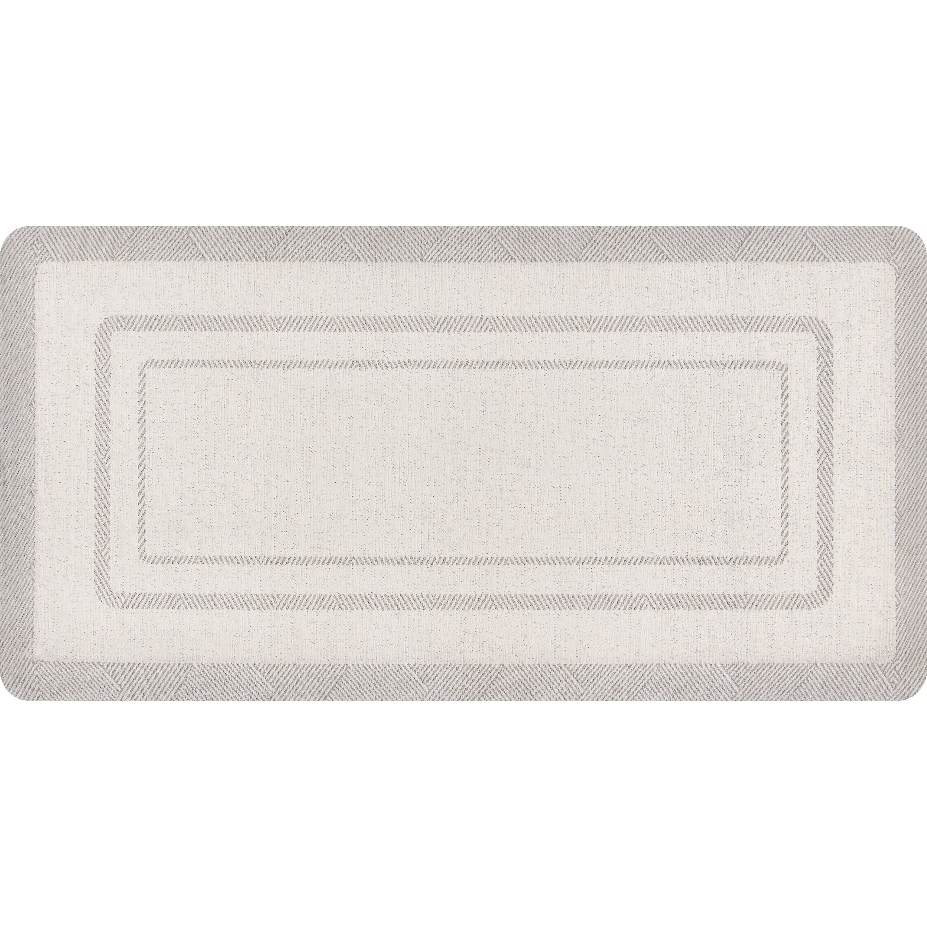  Woven Comfort Modern Weave Kitchen Anti-Fatigue Mat, Dustin Brown, 20" x 39"