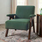  Ezra Accent Chair, Olive Green
