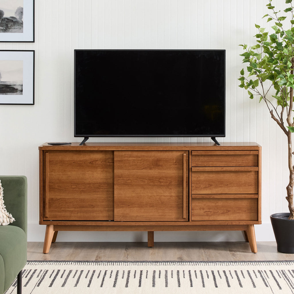  Greyson TV Stand for TVs up to 70�, Acorn Finish