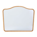  French Heritage 29x24 Natural Large Wall Mirror for Living Room