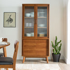  Greyson China Cabinet, Acorn Finish