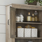  Over the Toilet Bathroom Storage Cabinet, Rustic Gray