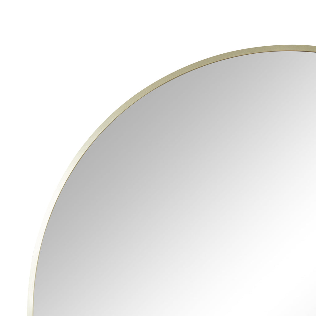 24x34 Gold Arched Large Wall Mirror for Bathroom or Living Room