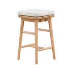  Springwood Barstool Set of 2, Light Honey Finish, Counter Height