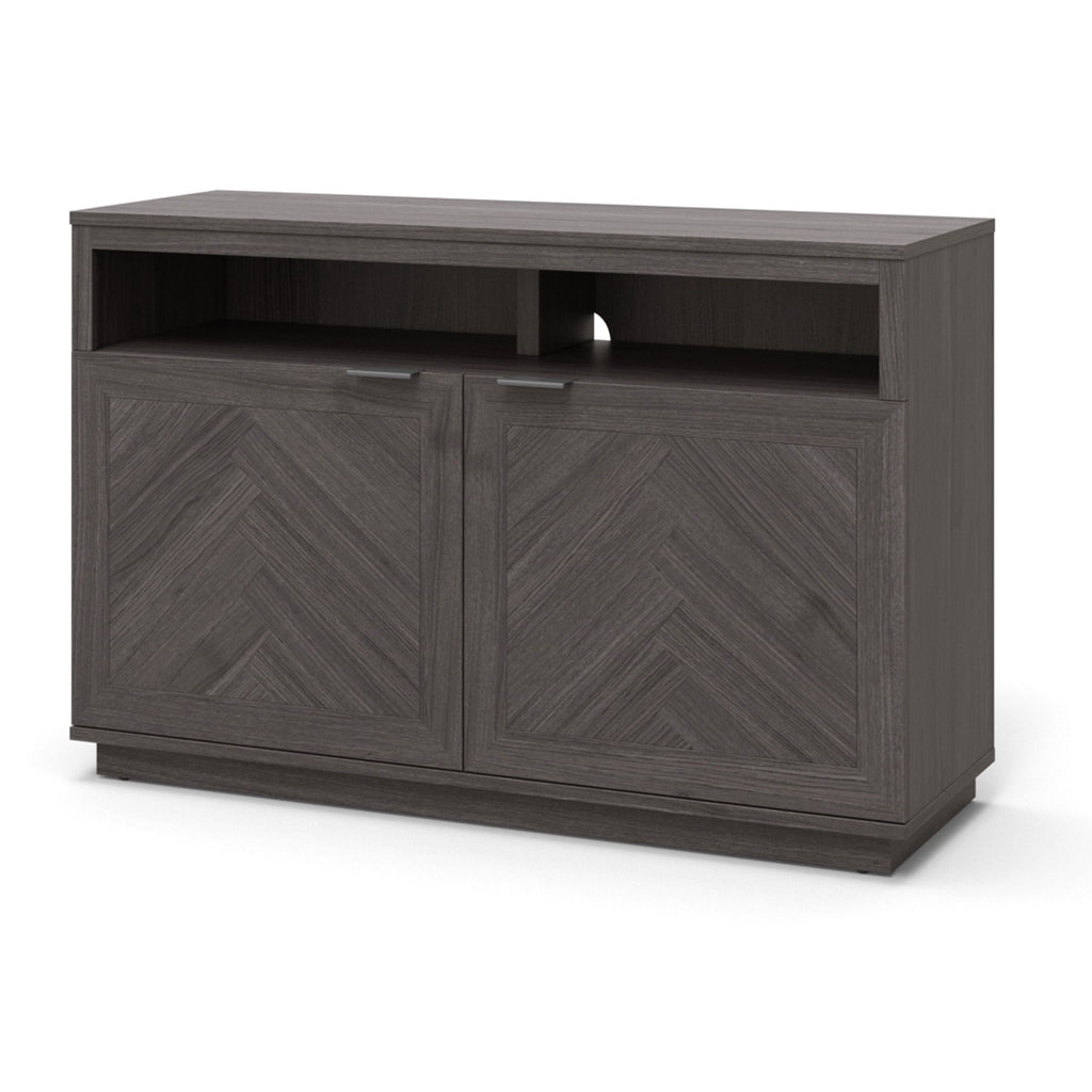  Herringbone TV Stand for TVs up to 55�, Gray