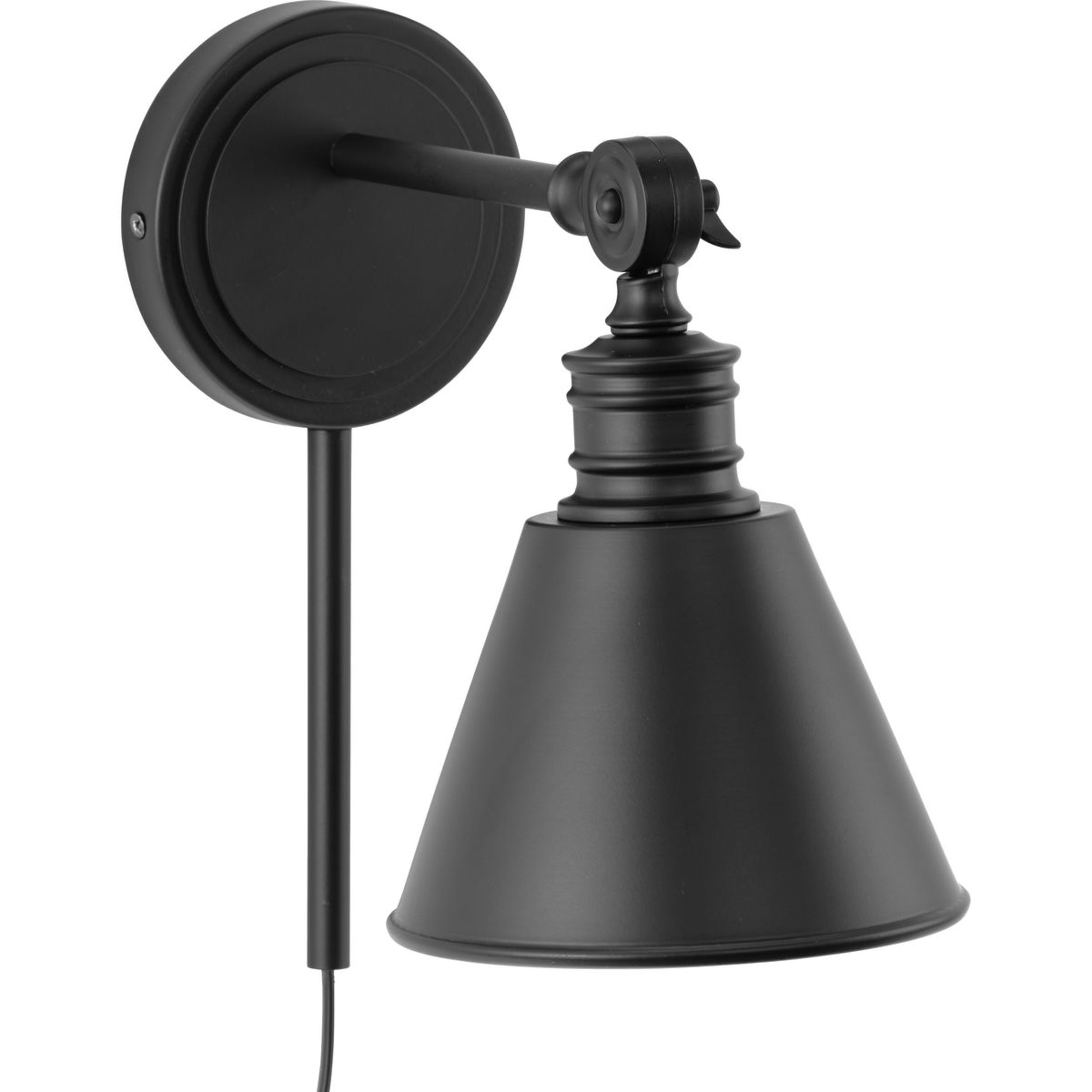  6" Craftsman Dimmable 1-Light Black Wall Sconce, Suitable for Living Rooms, Dining Rooms, Bedrooms