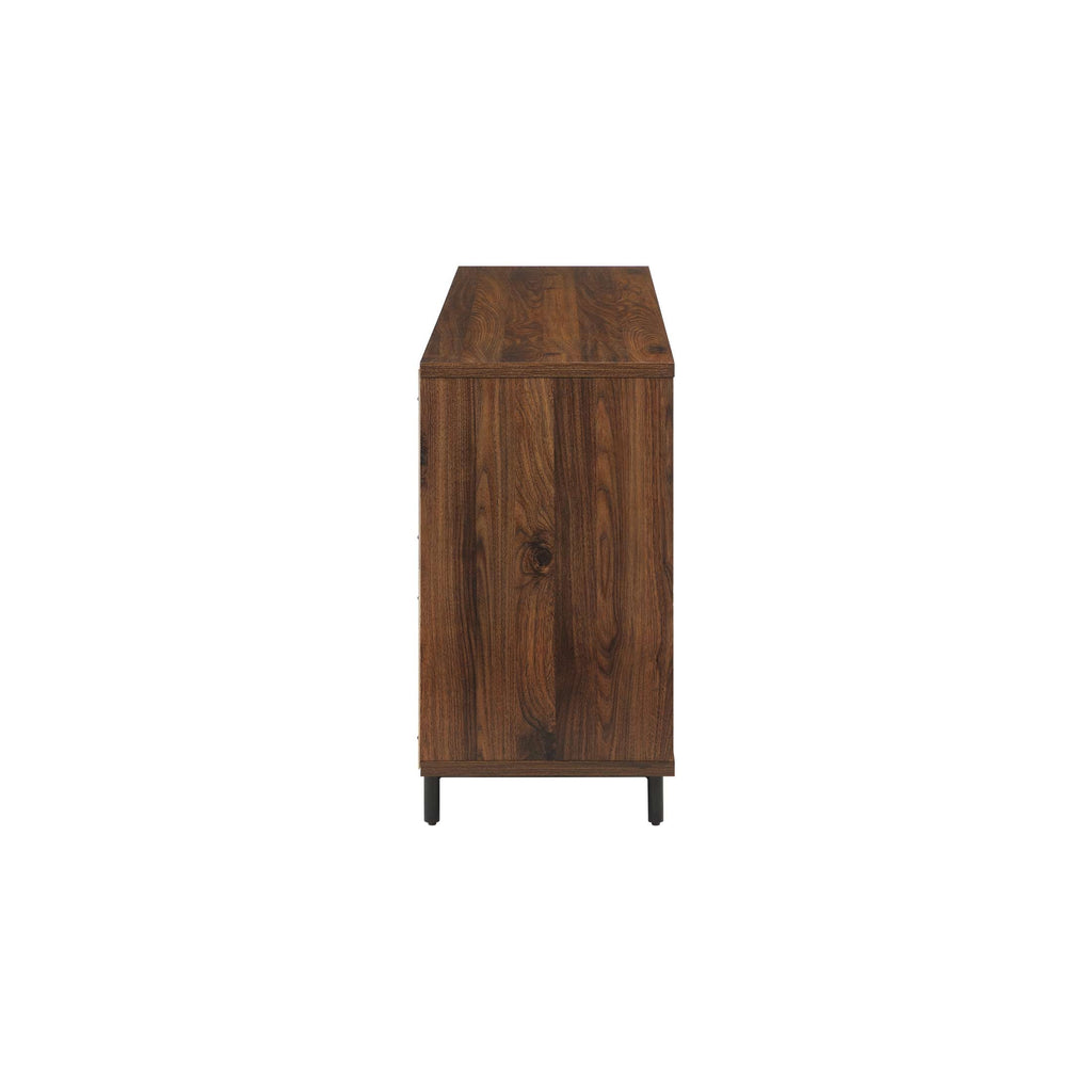  Wyatt Geo TV Stand for TVs up to 70",  Walnut Finish