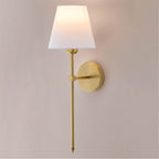  Contemporary Indoor 2-Pack Convertible LED Sconce Table Lamp, Gold