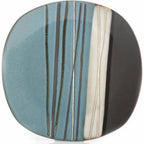  Bazaar Dinnerware, Teal, Set Of 16
