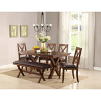  Maddox Crossing Dining Chair, Set of 2, Brown