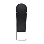  Black Arched Floor Mirror 17x58 for Bedroom or Living Room