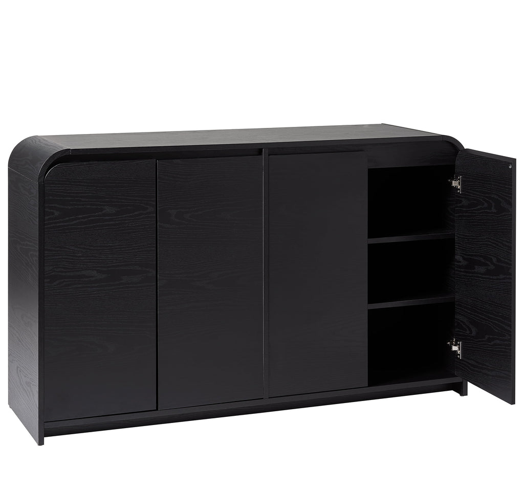  Juliet Sideboard, Rich Black Finish