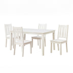  Bankston Wood Dining Chair, Set of 2, White, Indoor