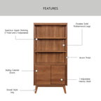  Greyson Bookcase, Acorn Finish