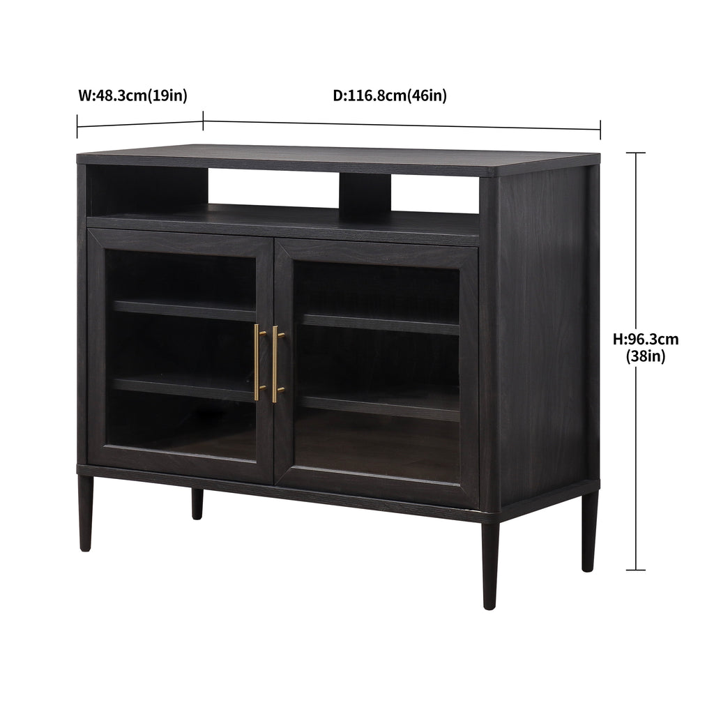   Oaklee Buffet, Black Finish