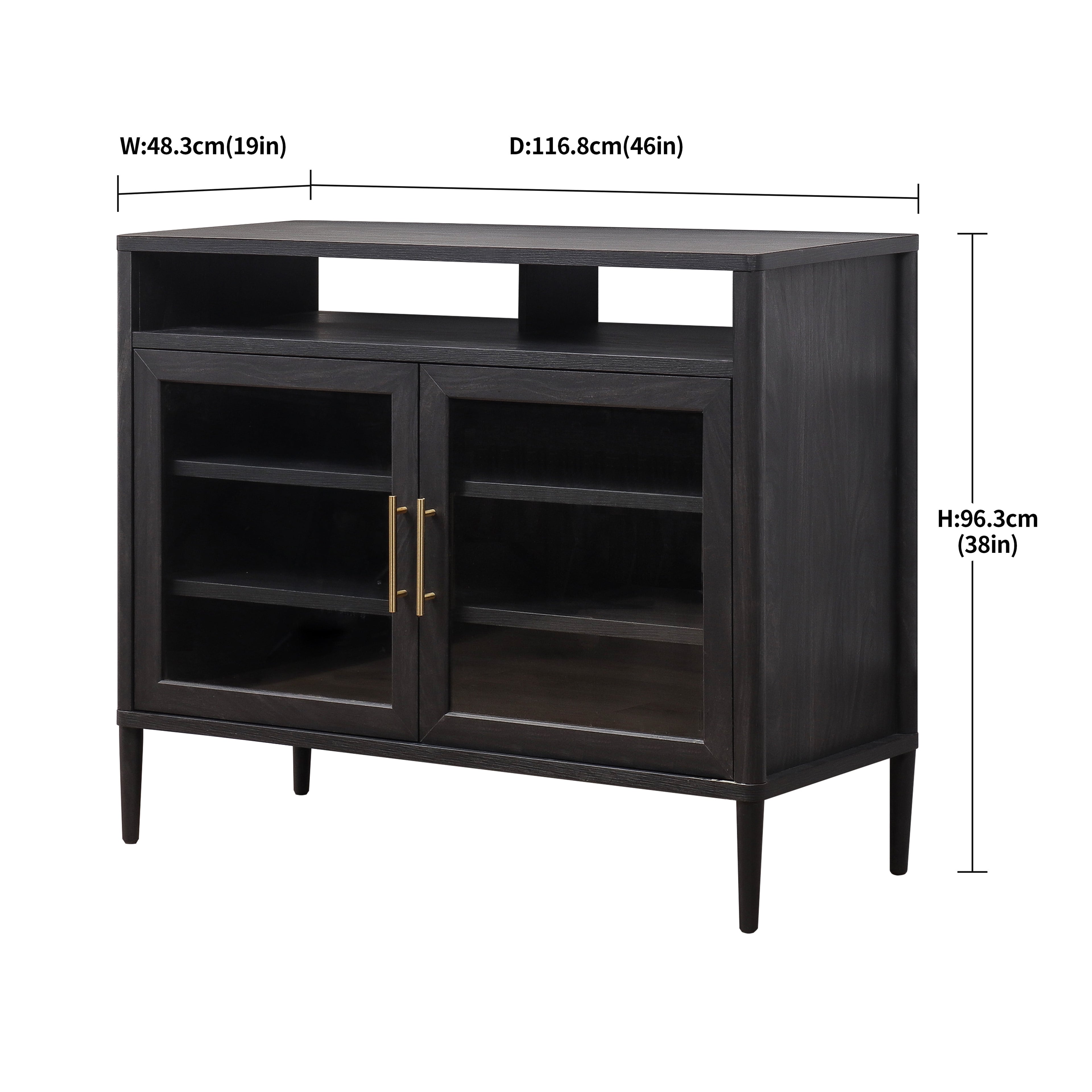   Oaklee Buffet, Black Finish