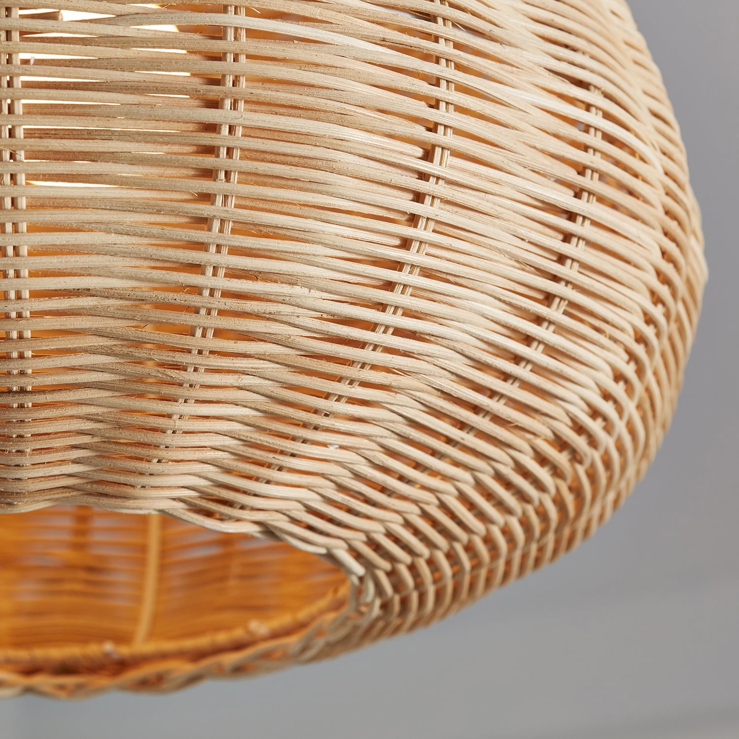  Nature Woven Ceiling Light, A19 60W Soft White, Medium Base, Dimmable, 1 pack